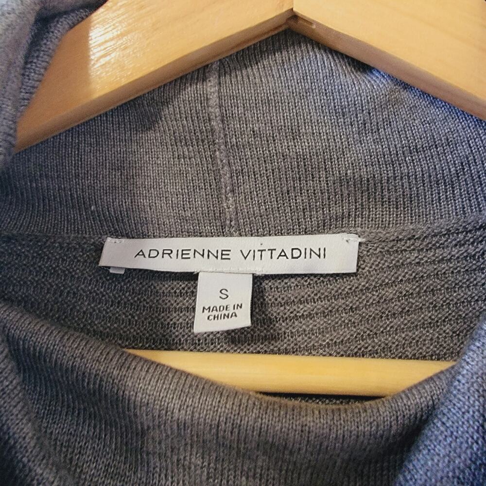 Adrienne Vittadini Pullover Cowl Neck Lightweight Comfy Oversized Sweater Size S - Picture 12 of 12